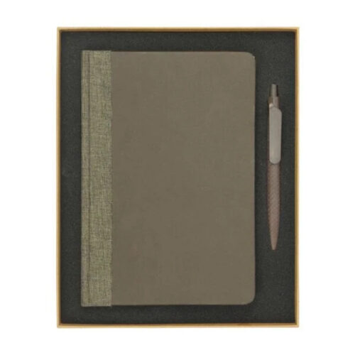 1 Coffee Journal Set with A5 Size Notebook and Pen
