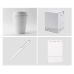 Antibacterial Gift Sets with Cup and Notepad - Image 3