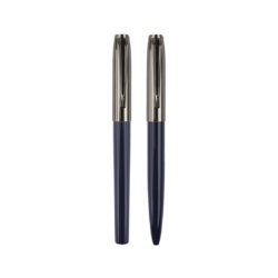 NORA - Gift Set of Roller and Ball Pen - Navy Blue