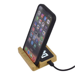 PORTABLE EXTERNAL HARD DRIVE MOBILE STAND WITH LIGHT UP LOGO - Image 4