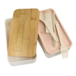 LAYER PLASTIC LUNCH BOX WITH CUTLERY SET - Image 3
