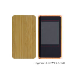 BAMBOO POWER BANK LIGHT UP LOGO - Image 3
