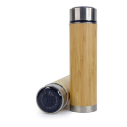 BAMBOO TEMPERATURE LED DISPLAY BOTTLE - Image 3