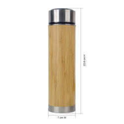 BAMBOO TEMPERATURE LED DISPLAY BOTTLE - Image 4