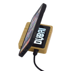 PORTABLE EXTERNAL HARD DRIVE MOBILE STAND WITH LIGHT UP LOGO - Image 3
