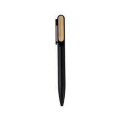 ULMEN - Twist Metal Pen with Bamboo on Clip