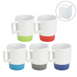 Ceramic Mugs with Bottom Clay in 12 Oz, Matte Finish - Image 4