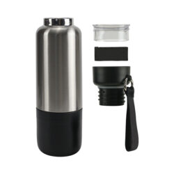Multi-function SS Bottles, Double Wall, Base Cup, Lanyard, 500ml - Image 6
