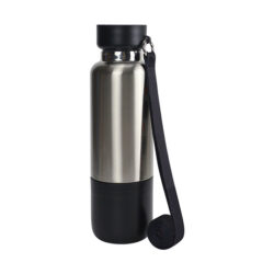 Multi-function SS Bottles, Double Wall, Base Cup, Lanyard, 500ml - Image 4