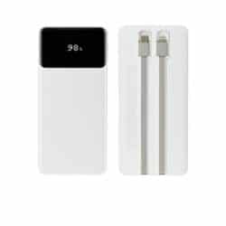 Powerbank with LED Screen 10,000 mAh and Built-in Cables - Image 7