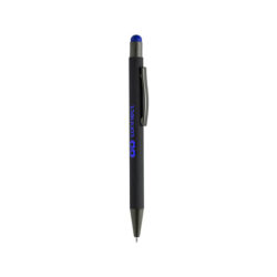 VOJENS - Giftology Metal Soft-touch Ballpen with Stylus - Blue