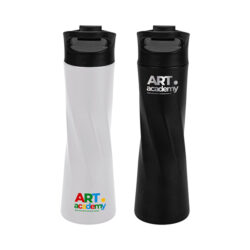 Double Wall SS Bottles Slim Waist Design Flip top Lid 500ml - Image 7