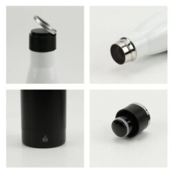 Double Wall SS Bottles Twist-off Lid SS Foldable Handle 500ml - Image 3