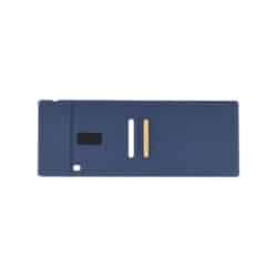 BLACE - CHANGE ZERO Recycled PU 15W Wireless Mousepad & Desk Organizer - Navy Blue - Image 3