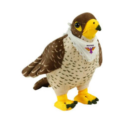 Falcon Plush Toys with White Scarf for Branding 22 cm
