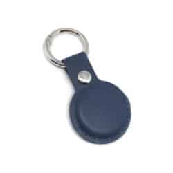 LEEVI - Santhome® PU Keychain with Santhome Tag pocket - Navy Blue - Image 3