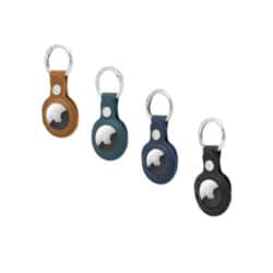 LEEVI - Santhome® PU Keychain with Santhome Tag pocket - Tan - Image 6