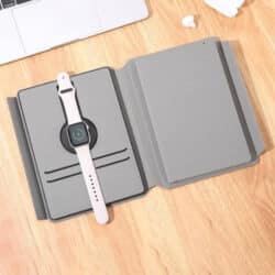 ONEX - CHANGE ZERO Recycled 10000mAh 15W MagSafe Wireless A5 Organizer 32GB - Grey - Image 5