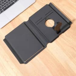 ONEX - CHANGE ZERO Recycled 10000mAh 15W MagSafe Wireless A5 Organizer 32GB - Black - Image 5