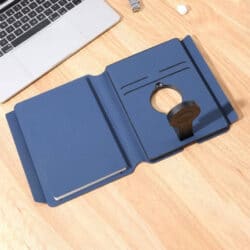 ONEX - CHANGE ZERO Recycled 10000mAh 15W MagSafe Wireless A5 Organizer 32GB - Navy Blue - Image 6