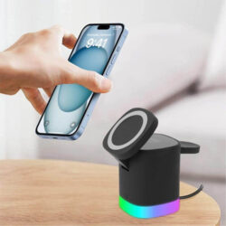SIRAN - Giftology Mag 3-In-1 Compact Wireless Charger - Image 3