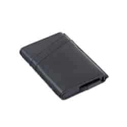 TROMSI - Santhome® PU Card Holder with Santhome Tag pocket - Black - Image 3