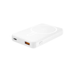 TARRENZ - Giftology 5000 mAh Magnetic Wireless Powerbank - White - Image 4