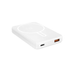 TARRENZ - Giftology 5000 mAh Magnetic Wireless Powerbank - White - Image 6