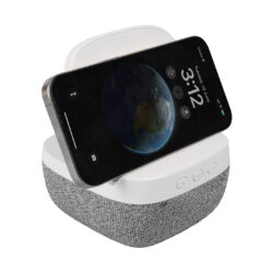 ELOQUENT - 2 in 1 Bluetooth Speaker with Wireless Charger - Image 3