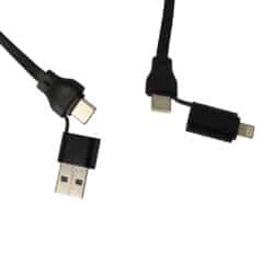 FERVID - 4 in 1 Fast Charging Cable with Bamboo - Image 4