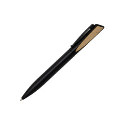Forli – Matte Finish Metal Ball Point Pen with Bamboo – Eco Friendly