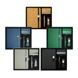 Office Gift Sets with Notebook, Pen, Card Holder, Keychain