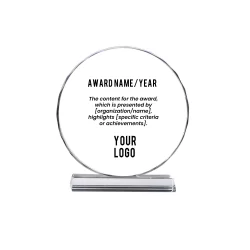 Lewhiz | 11418M Crystal Award Medium