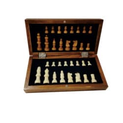 CHESS BOARD – Compact Wooden Chess Set - Image 4